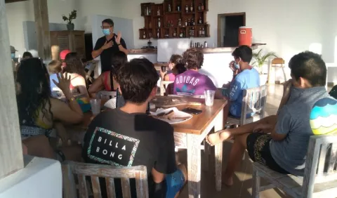 Formación integral al lado de las olas de Venao