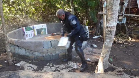 Policía Nacional desmantela otra gallera clandestina en La Favelita, Chiriquí  