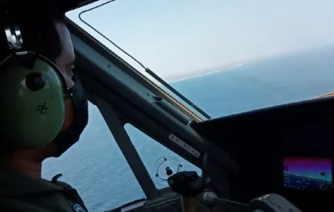 Senan mantiene la búsqueda de aeronaval desaparecido al caer al mar
