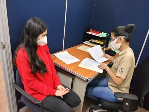 Aplican prueba psicológica a aspirantes a la Academia Bilingüe Panamá para el Futuro