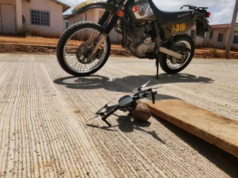 Senafront incauta narco drone en Chepo y detienen a cuatro panameños en Isla Iguana