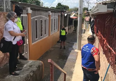 [VIDEO] Cinco familias fueron sancionadas por celebración de Carnaval en San Pedro No. 1