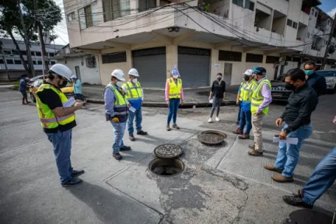 Más de 73 mil ciudadanos serán favorecidos con las mejoras al sistema de alcantarillado en la capital de Panamá