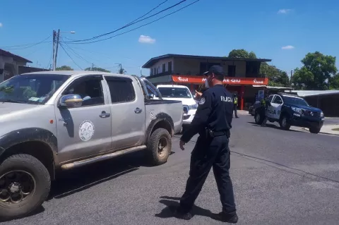 Estrictas medidas de seguridad en diversos puntos del país para evitar la peregrinación hasta el Cristo Jesús Nazareno de Atalaya