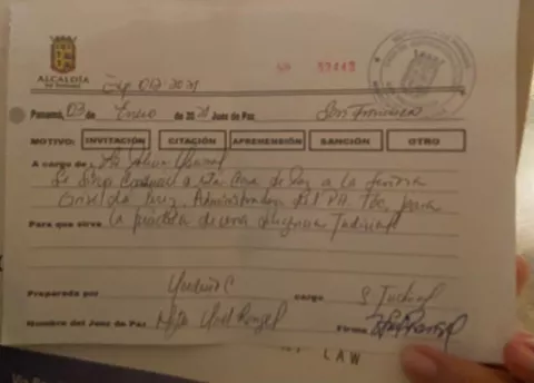 Juez de paz vuelve al PH TOC para reconectar el servicio eléctrico al hotel