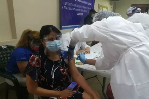 El Minsa establece 117 centros para la segunda fase de vacunación en Chiriquí