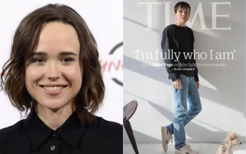 Elliot Page, el primer hombre transgénero que protagoniza la portada de la revista Time