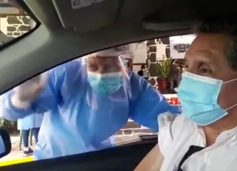 ¿Qué le pasó a la enfermera y por qué no vacunó a paciente del video en el Parque Omar? Autoridades explican