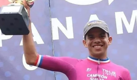 Franklin Archibold: 'Primero fui futbolista, pero ahora no pretendo dejar el ciclismo'