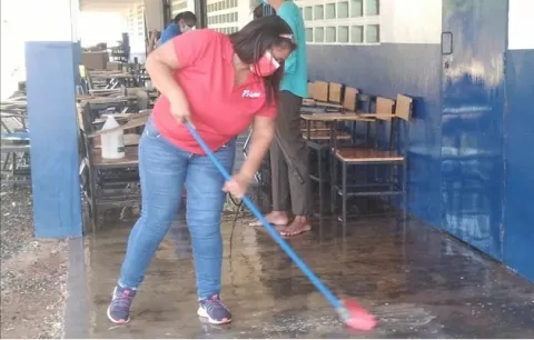 Preparan centros educativos en Herrera para la fase dos de vacunación contra la covid-19