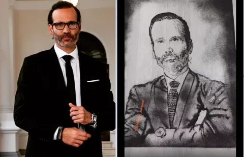 Horacio Valdés: Barbero panameño rinde homenaje al cantante, le hizo un retrato usando cabello