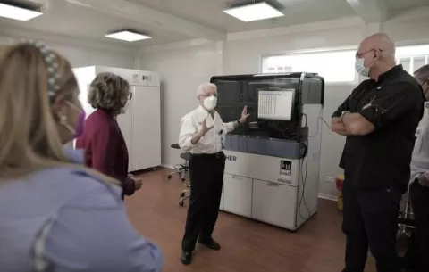 Inauguran laboratorio modular “Instituto Gorgas  covid-19"