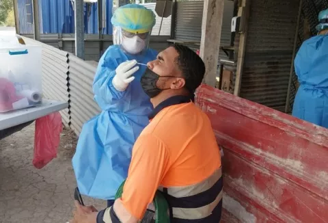 Ocho muertos en Panamá por la covid-19 en 24 horas