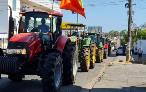 Productores protestan en las calles y solicitan una reunión urgente con Laurentino Cortizo