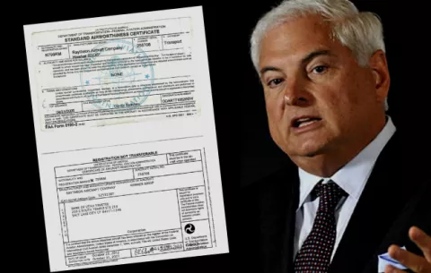 Certificado de aeronavegabilidad de aeronave de Ricardo Martinelli está vigente hasta octubre 2021