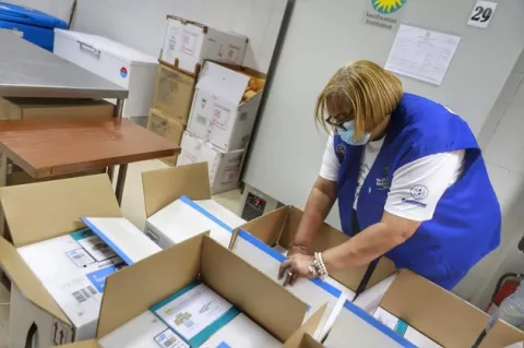 Primera semana de abril se aplicará segunda dosis de la vacuna contra la covid-19 en el circuito 8-6