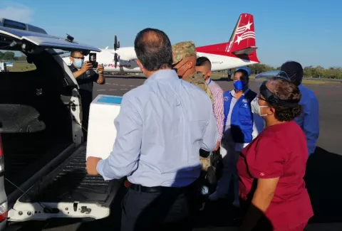 Minsa  informa que se han aplicado 16,000 vacunas contra la covid-19 en Chiriquí