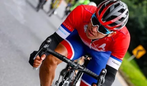 Panameño Franklin Archibold, en el 'top'-10  de la Vuelta a Colombia