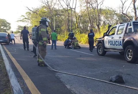 Mujer muere atropellada en la carretera Interamericana en La Victoria de Boquerón