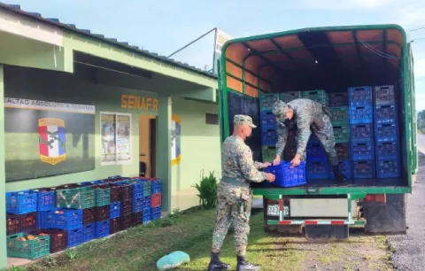 Detienen a tres panameños en Renacimiento con 300 cajas de tomates de contrabando