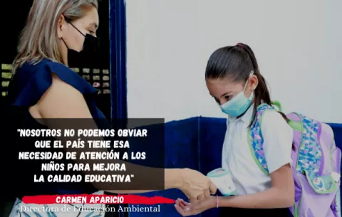 Carmen Aparicio: Padres no están obligados a enviar a sus hijos a las aulas