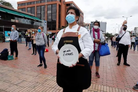 Colombia vive sus peores días desde el inicio de la pandemia
