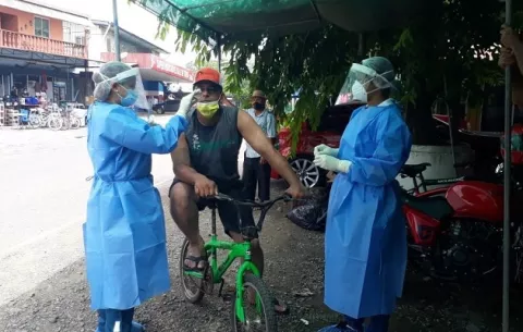 Proyecciones indican que no hay aceleración de casos de covid-19 en Panamá