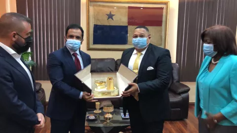 Embajador de Qatar conoce de las oportunidades que brinda la ciudad de Colón para la inversión 