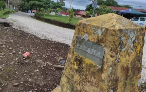 El Tommy Guardia repondrá los hitos fronterizos entre Panamá y Costa Rica que fueron removidos