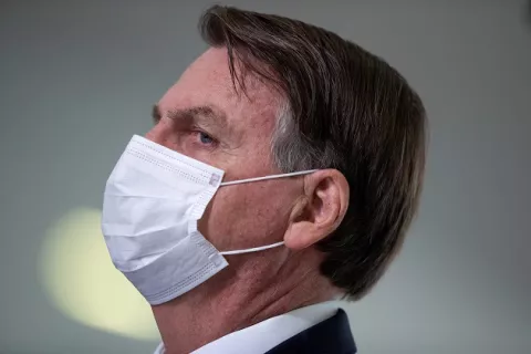 Jair Bolsonaro afirma que será el último brasileño en vacunarse contra el coronavirus