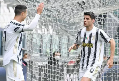 El Juventus, con gol de Morata, refuerza su plaza en Liga de Campeones
