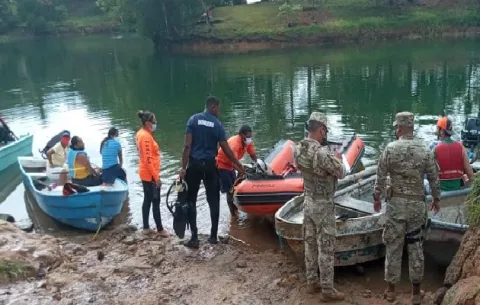 ¡Tragedia! Ubican cuerpo de menor desaparecido en el lago Gatún; falta el padre