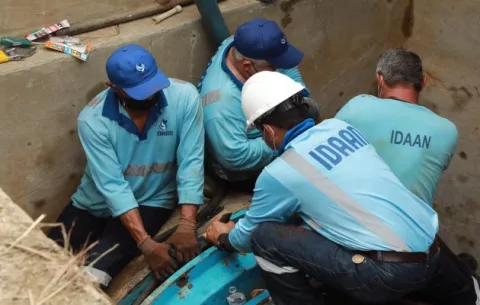 Idaan abastece de agua potable a hospitales afectados por trabajos en la potabilizadora de Chilibre