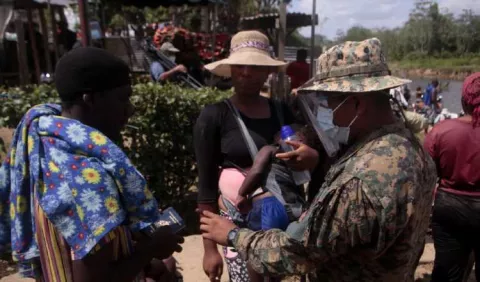 Migrantes irregulares en Panamá sobrepasan los  56 mil  desde 2017 hasta la fecha