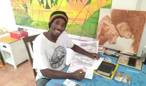 Mulguet Amaru, un joven etiope que arriesga su vida y corre  por la paz