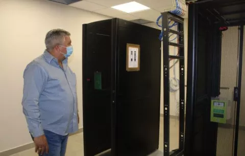 Instalación del centro de operaciones de videovigilancia en Panamá Oeste registra un 90% de avance  