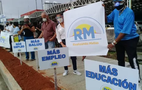 Realizando Metas alza su voz ante la incapacidad del Gobierno y la persecución contra Ricardo Martinelli 