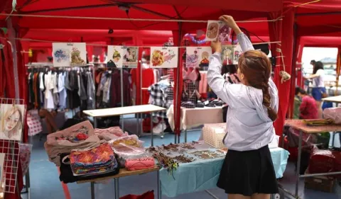 'Santa Ana Weekend Flea Market', una plataforma para potenciar la reactivación económica 