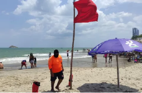 Sinaproc emite aviso de prevención por fondo de mar y mareas máximas