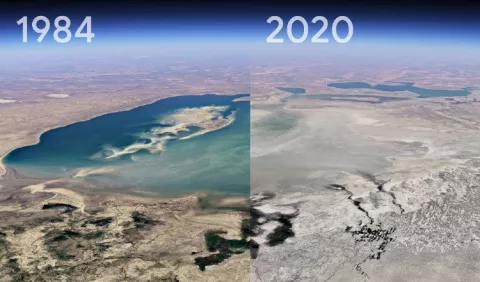 'Timelapse', nueva función de Google Earth para conocer los cambios del planeta