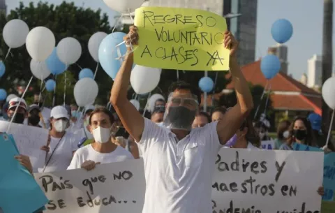 El 77% de los estudiantes de Panamá desea regresar a las aulas, asegura Unicef