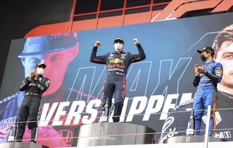 Max Verstappen gana el Gran Premio de Emilia Romaña