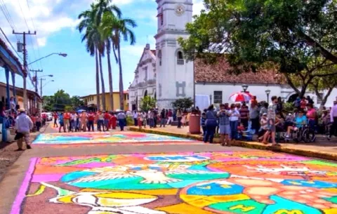Cancelan permisos para la visita presencial de las alfombras del Corpus Christi en La Villa de Los Santos