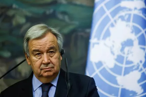 António Guterres, a israelíes y palestinos: 'La lucha debe detenerse inmediatamente'