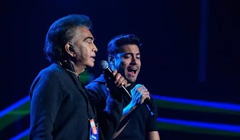 Carlos Rivera cumple su sueño de grabar con 'El Puma'
