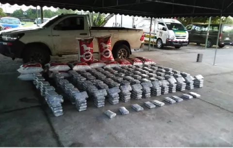 Senafront incauta más de 350 paquetes de drogas en Paso Canoas
