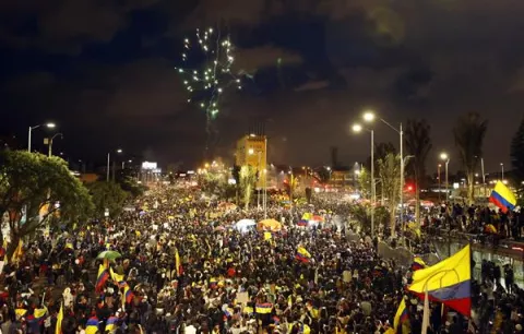 Convocan una nueva 'gran movilización' en Colombia para el próximo 19 de mayo