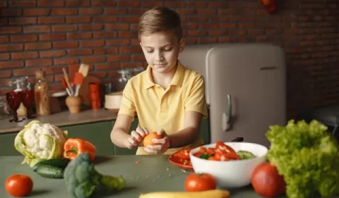 Incentivan el consumo de frutas y verduras en los niños