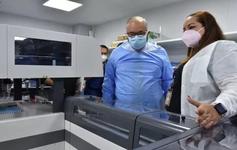 Enrique Lau Cortés: 'Estamos notando que en algunos lugares empiezan a elevarse los pacientes de covid-19'