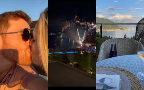  El 'Canelo' Álvarez y Fernanda Gómez disfrutan de su luna de miel en las playas de Croacia